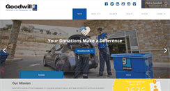 Desktop Screenshot of goodwillches.org