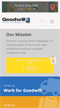 Mobile Screenshot of goodwillches.org